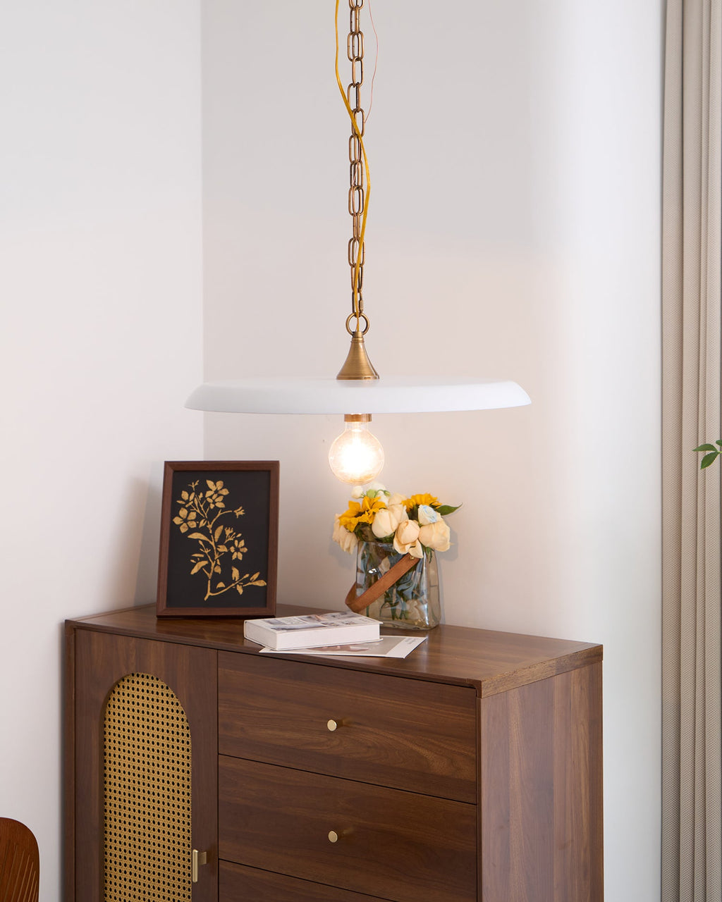 Solara Disc Metal Pendant Lamp — product view 43