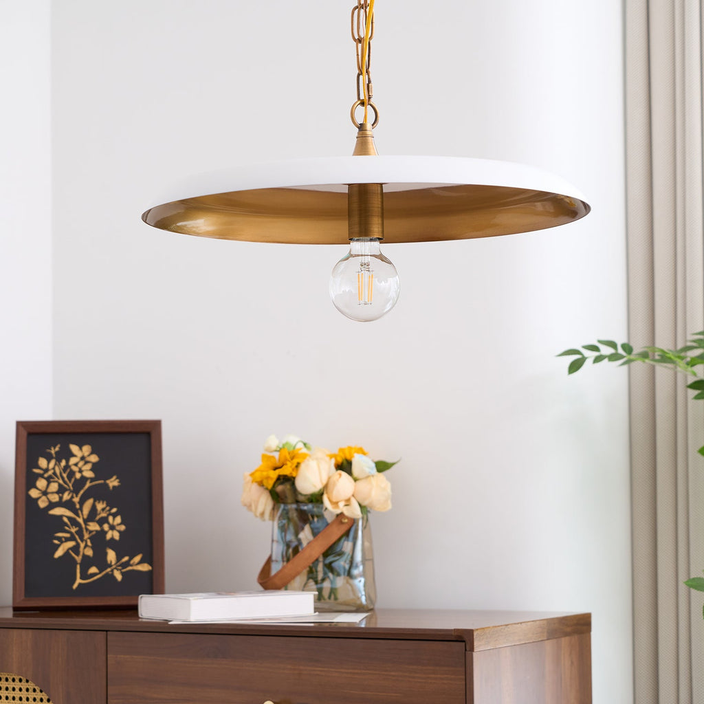 Solara Disc Metal Pendant Lamp — product view 52
