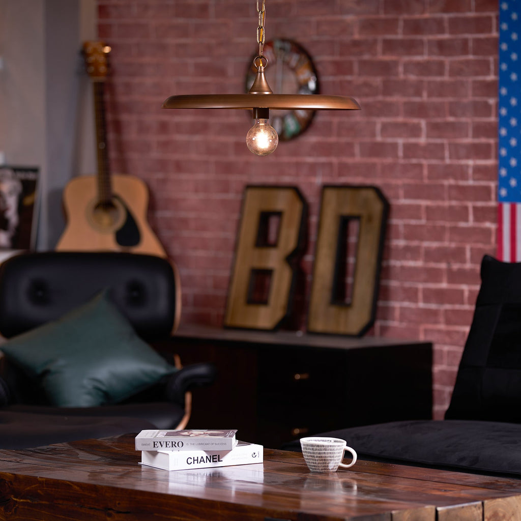 Solara Disc Metal Pendant Lamp — product view 62