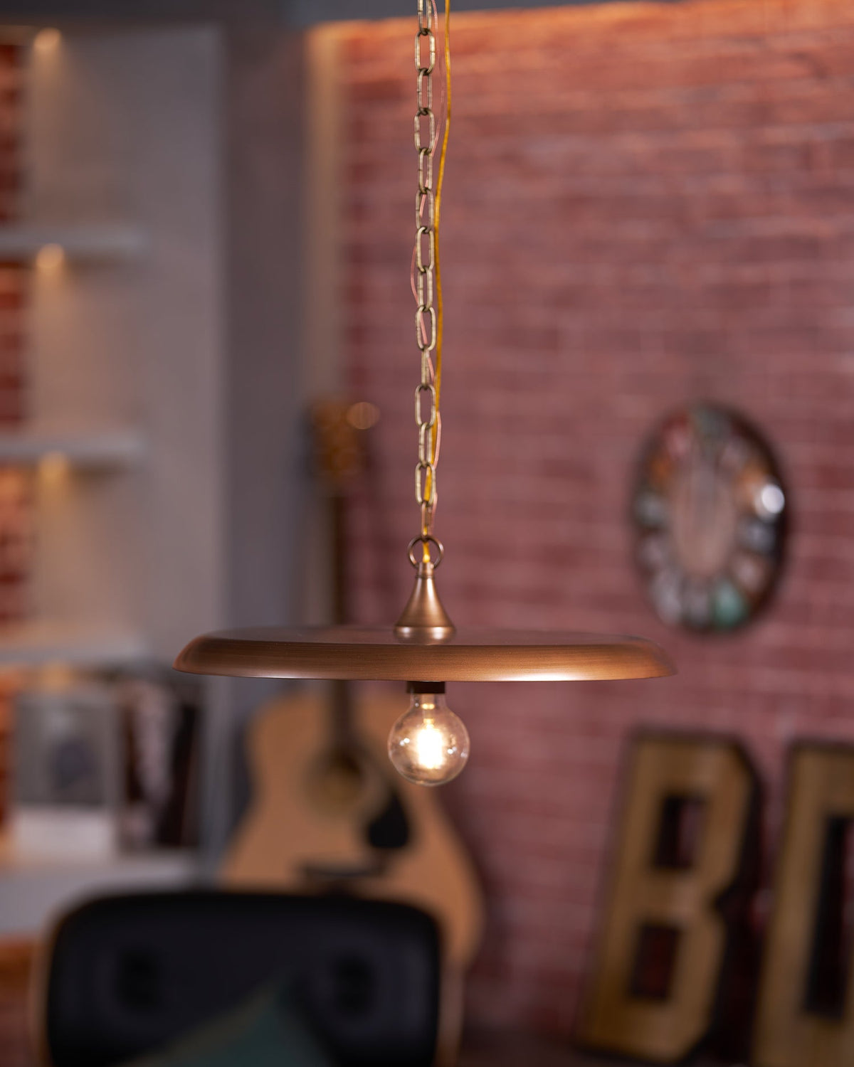 Solara Disc Metal Pendant Lamp — product view 64