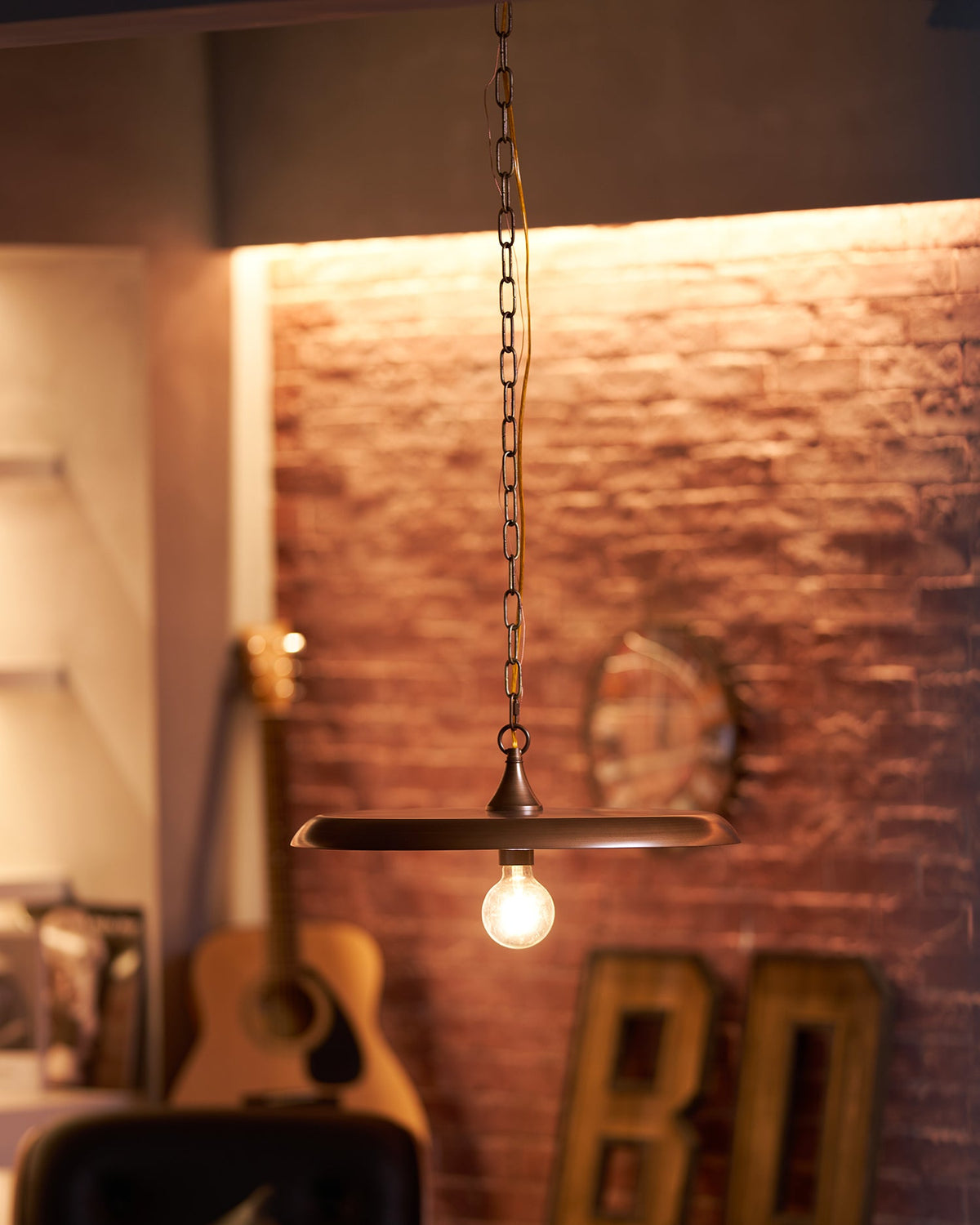 Solara Disc Metal Pendant Lamp — product view 65