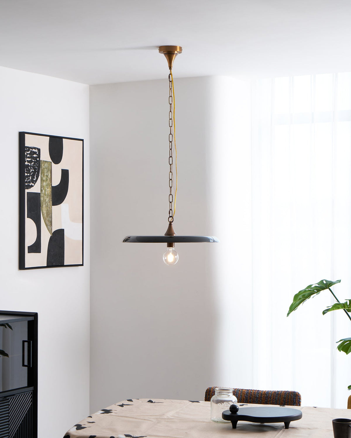 Solara Disc Metal Pendant Lamp — product view 73