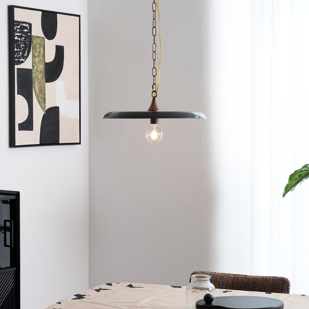 Solara Disc Metal Pendant Lamp — product view 74