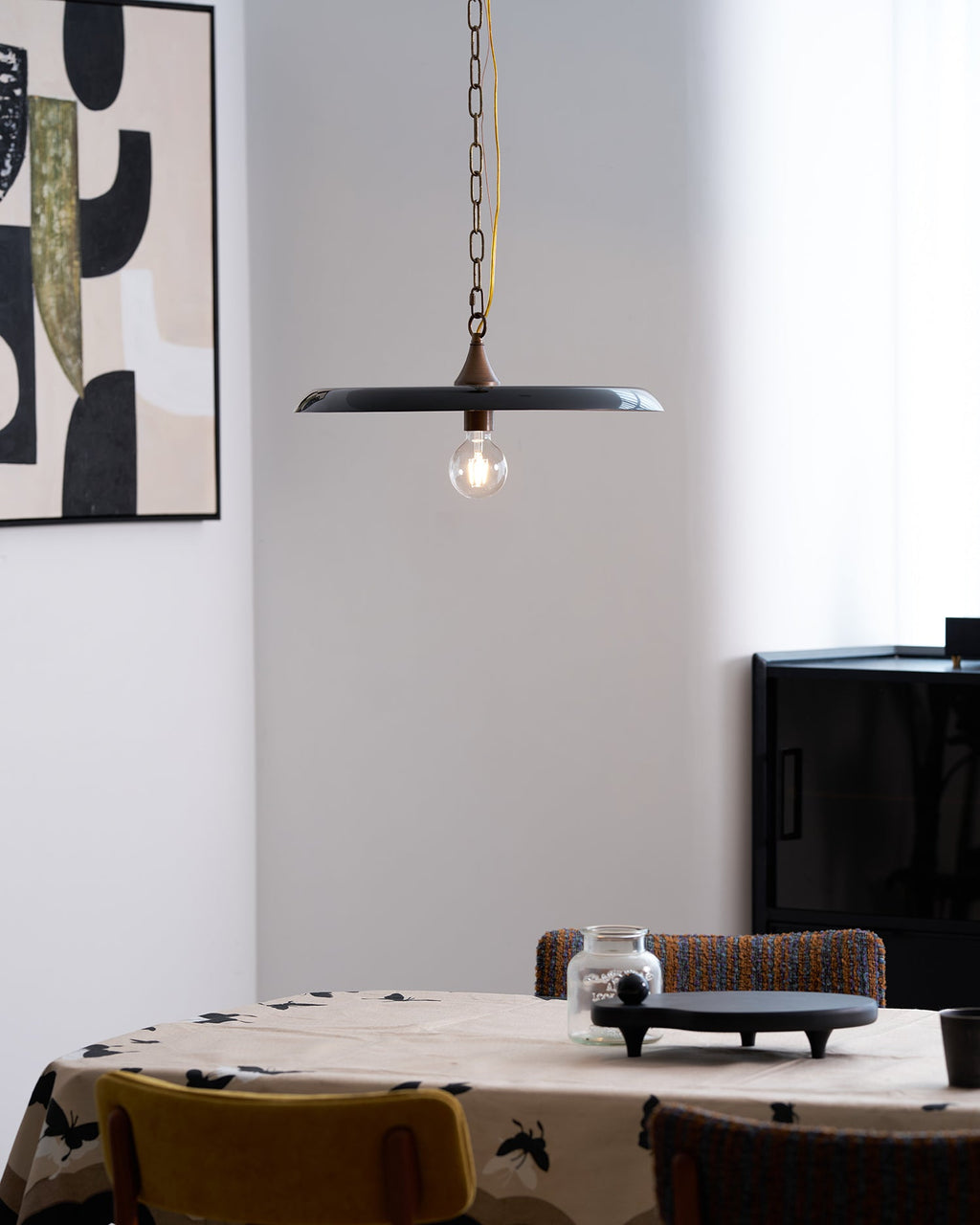 Solara Disc Metal Pendant Lamp — product view 78