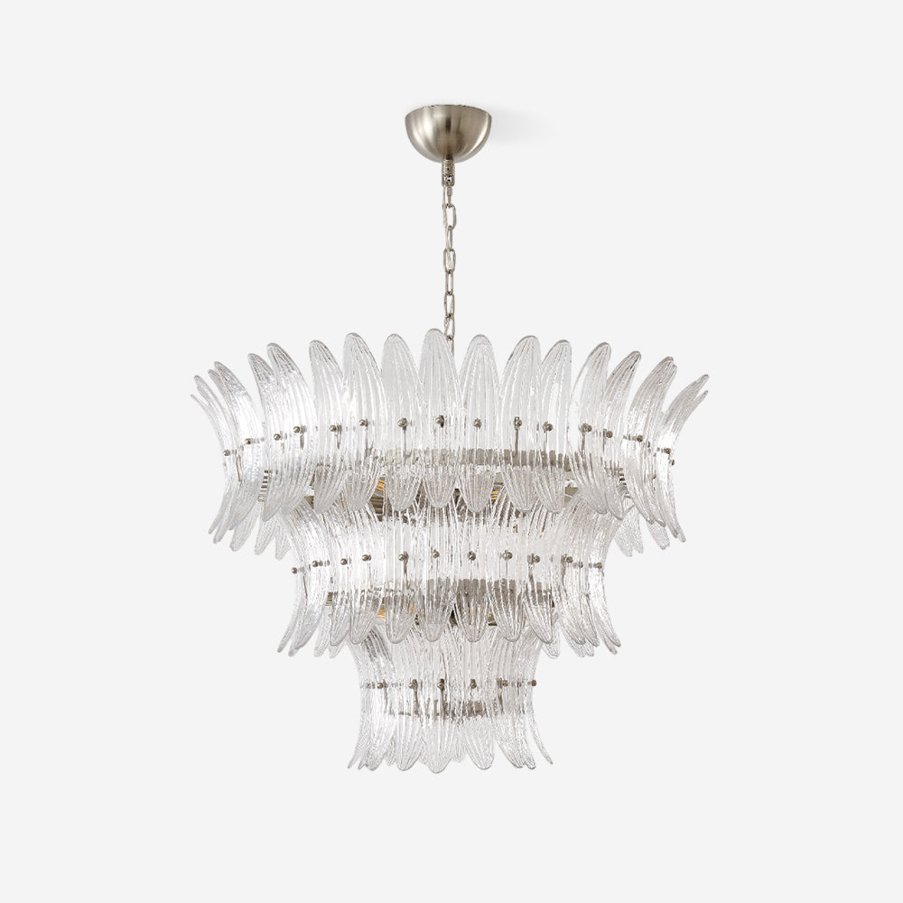 Palmette Glass Chandelier — product view 1