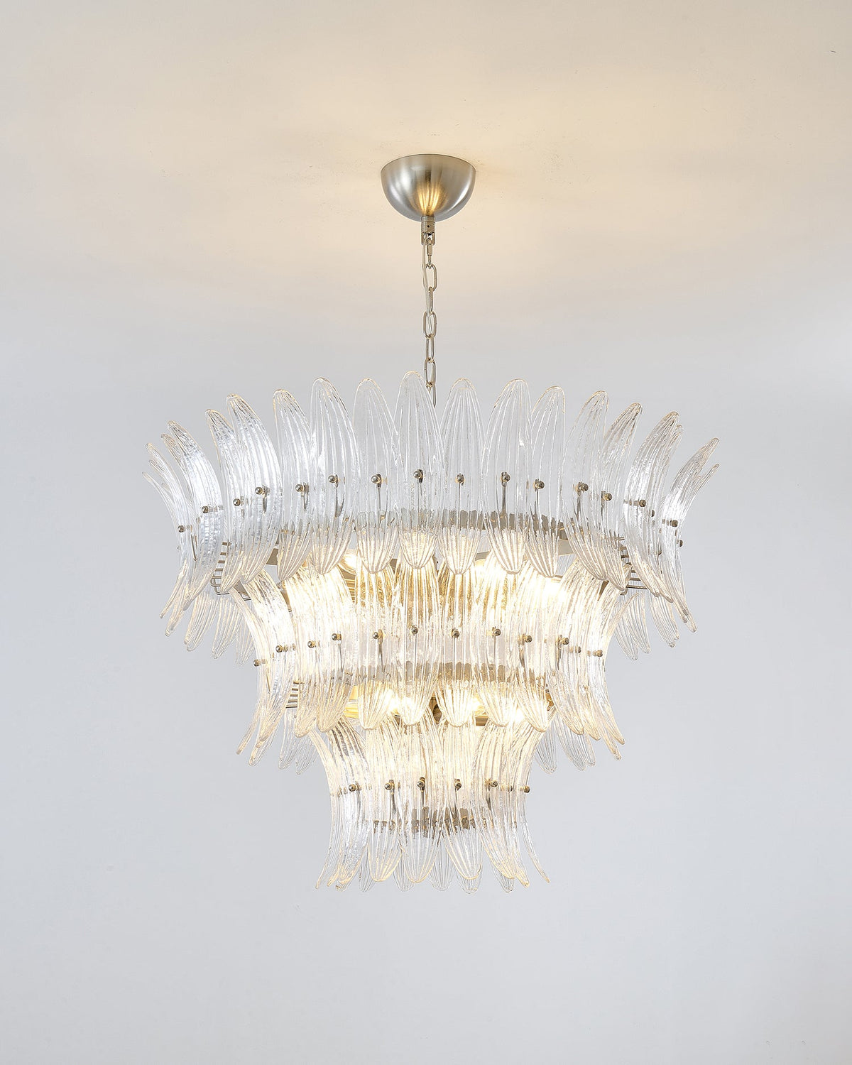 Palmette Glass Chandelier — product view 2