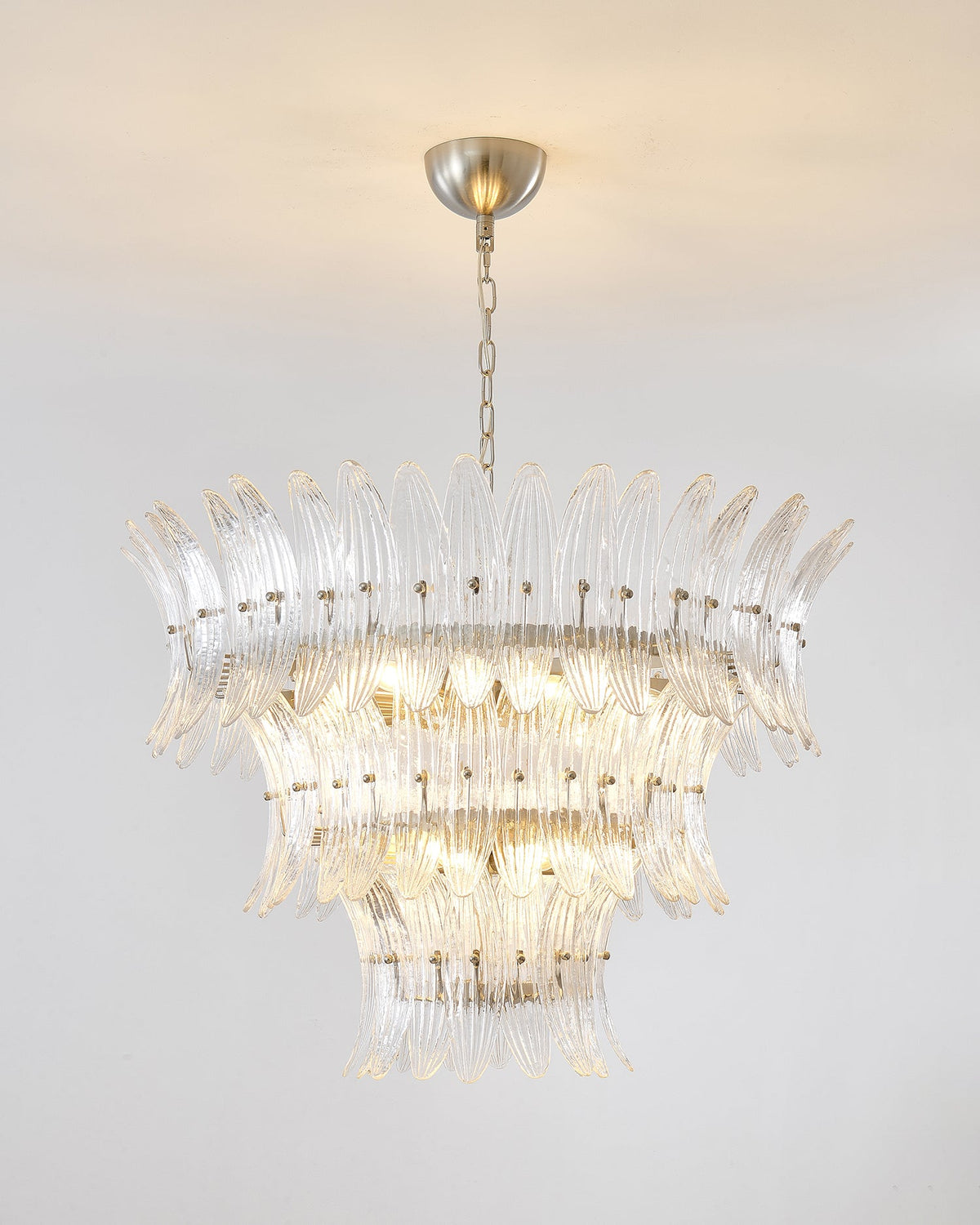 Palmette Glass Chandelier — product view 3