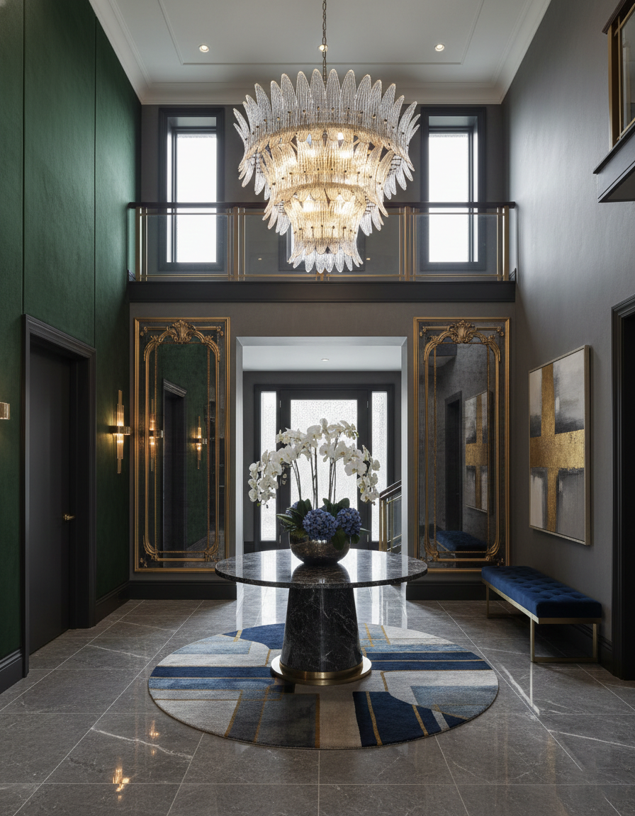Palmette Glass Chandelier — product view 6