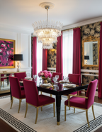 Palmette Glass Chandelier — product view 10
