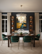 Palmette Glass Chandelier — product view 11