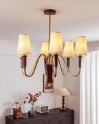 Gianna Classic Wood Chandelier — product view 4
