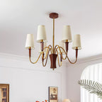 Gianna Classic Wood Chandelier — product view 8