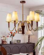 Gianna Classic Wood Chandelier — product view 9
