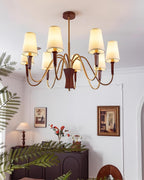 Gianna Classic Wood Chandelier — product view 12