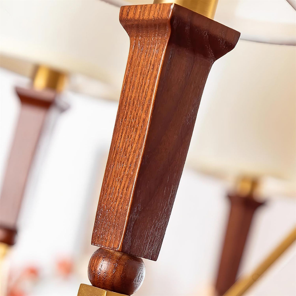 Gianna Classic Wood Chandelier — product view 17