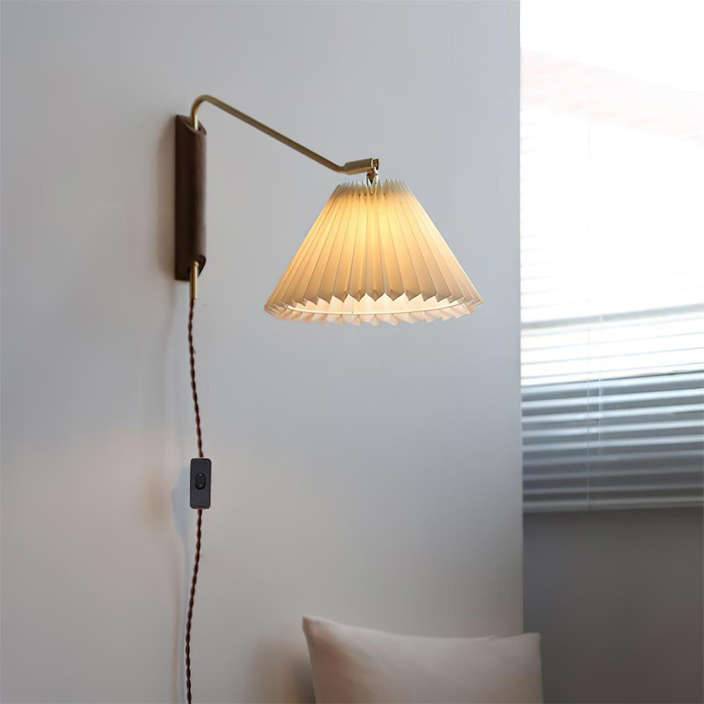 Dorset Wood Wall Lamp — product view 2