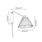 Dorset Wood Wall Lamp — product view 6