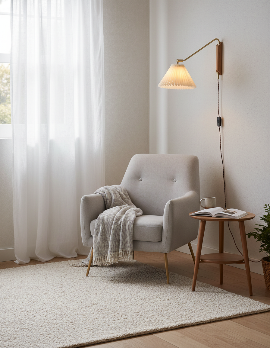 Dorset Wood Wall Lamp — product view 7