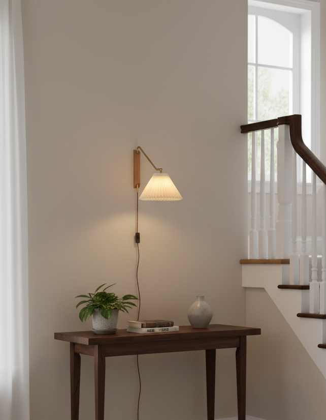 Dorset Wood Wall Lamp — product view 10