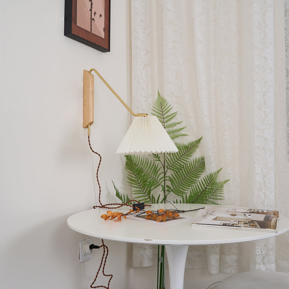 Dorset Wood Wall Lamp — product view 16
