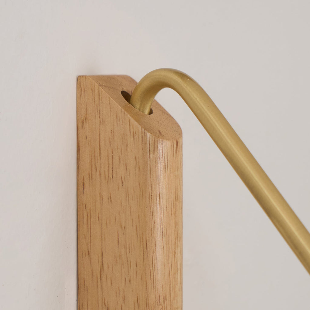 Dorset Wood Wall Lamp — product view 20