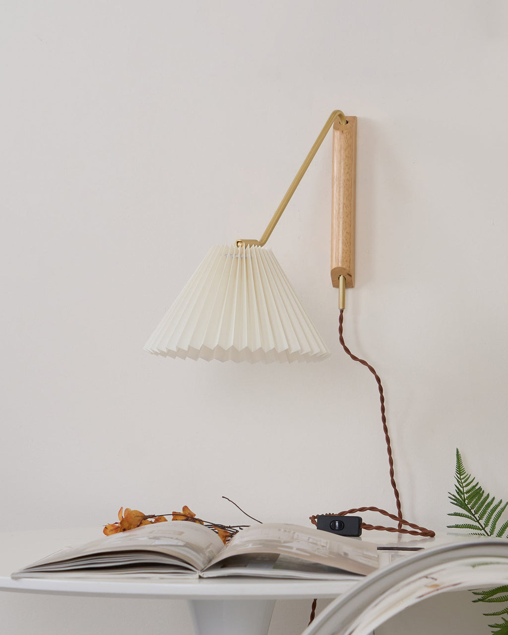 Dorset Wood Wall Lamp — product view 22