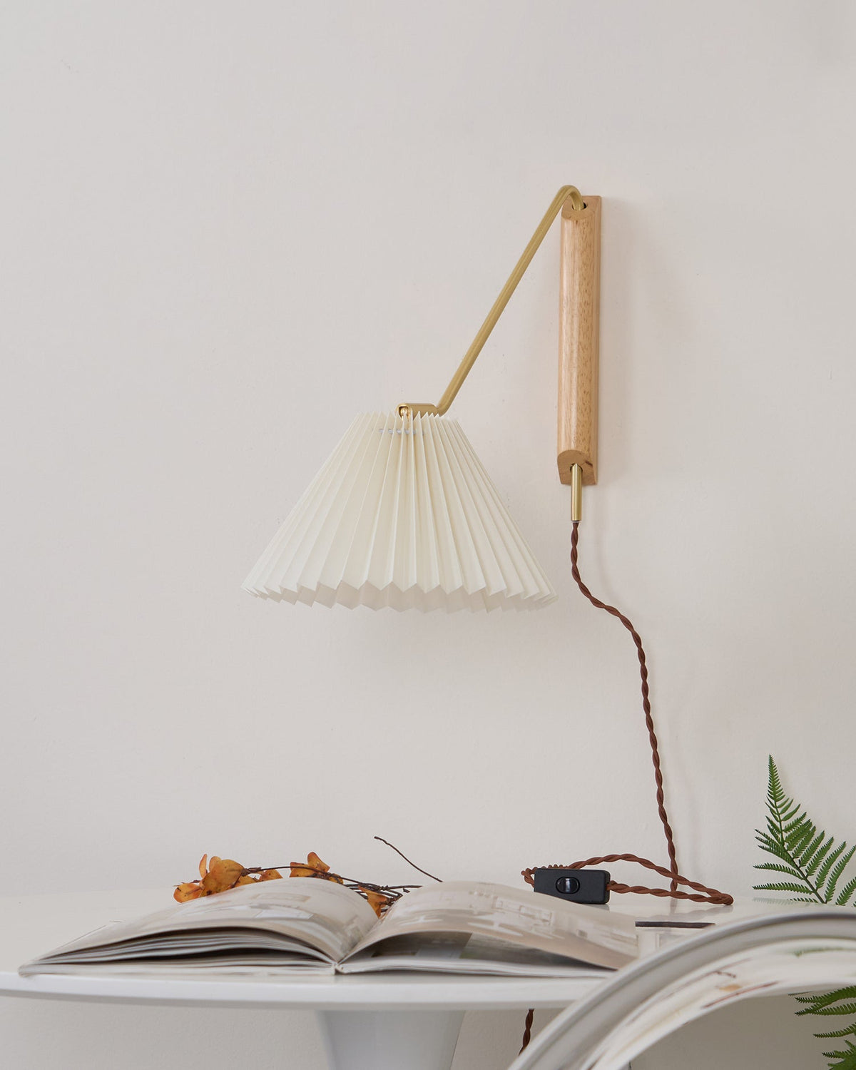 Dorset Wood Wall Lamp — product view 22