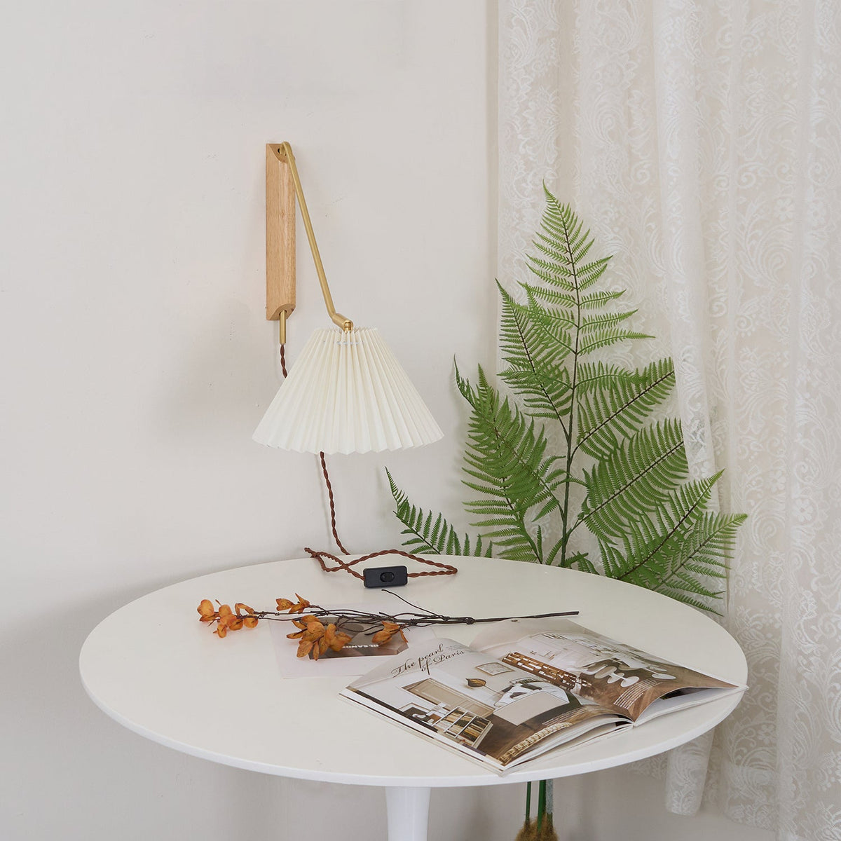 Dorset Wood Wall Lamp — product view 24
