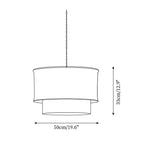Mariela Fabric Pendant Lamp — product view 5