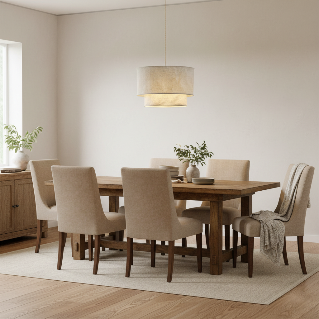 Mariela Fabric Pendant Lamp — product view 9