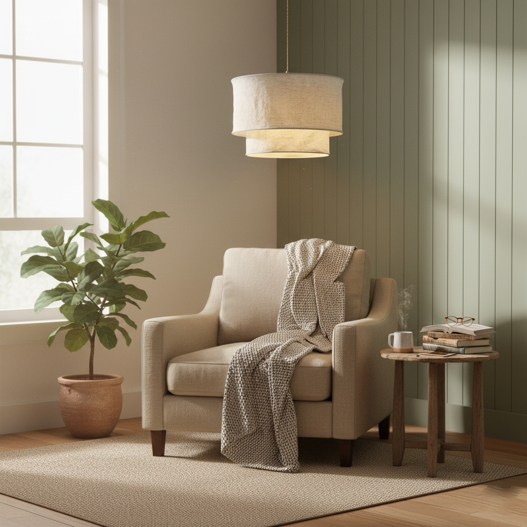 Mariela Fabric Pendant Lamp — product view 12