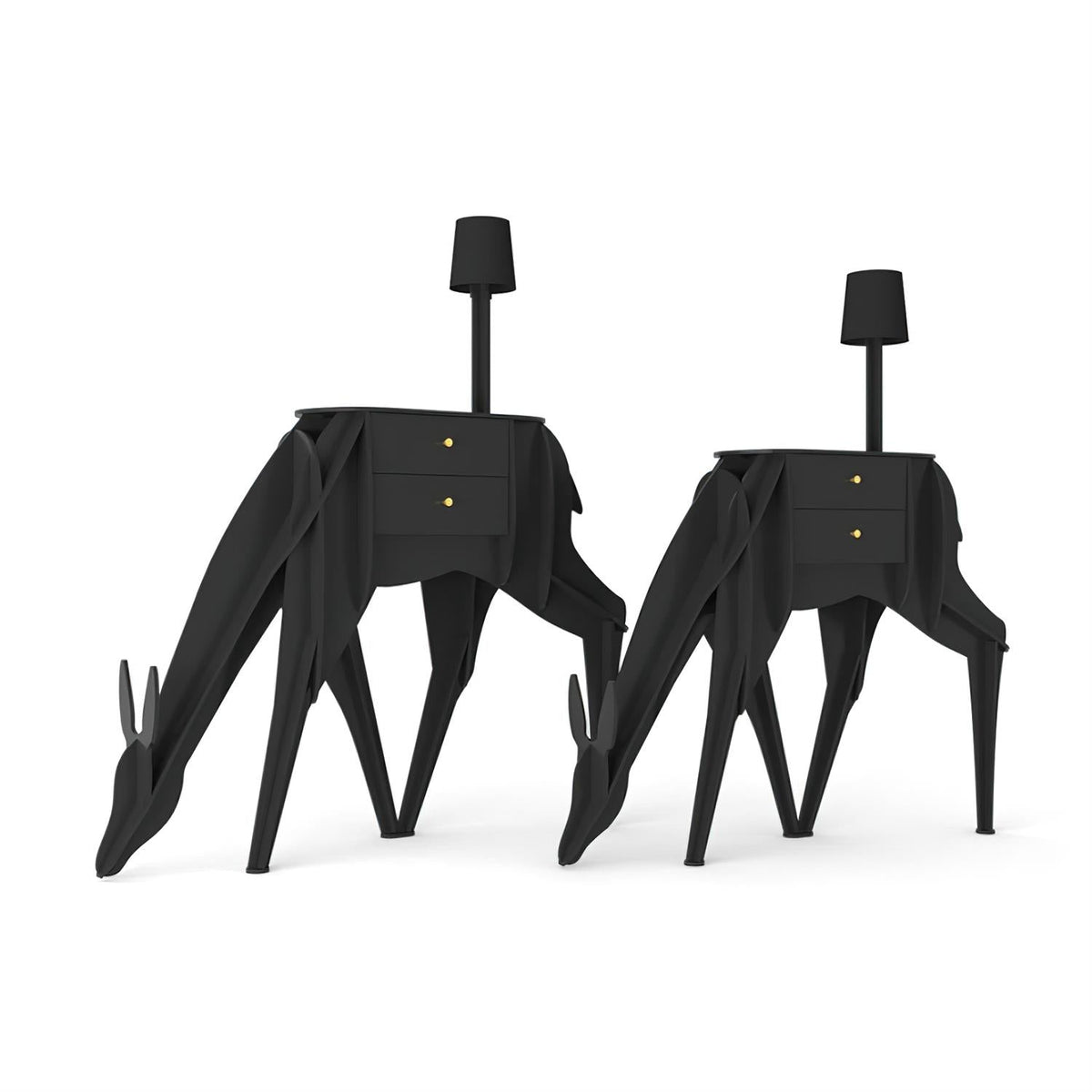 Deer Art Metal Floor Lamp — product view 2