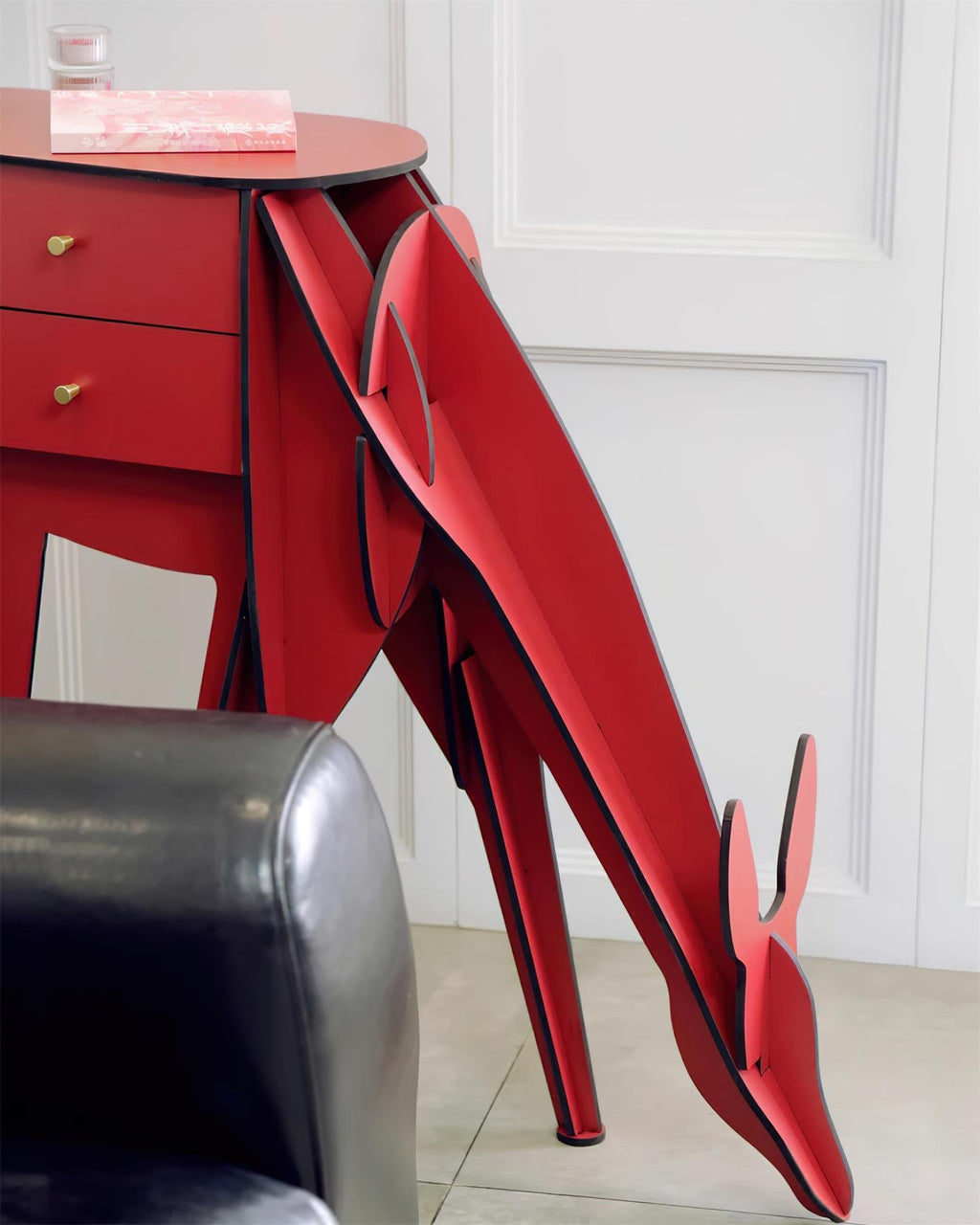 Deer Art Metal Floor Lamp — product view 8