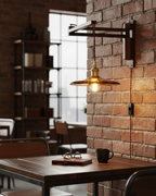 Vintage Maria Plug In Glass Wall Lamp — product view 11