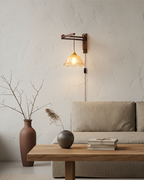 Vintage Maria Plug In Glass Wall Lamp — product view 14