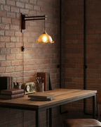 Vintage Maria Plug In Glass Wall Lamp — product view 17