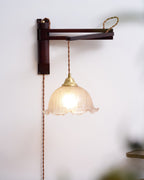 Vintage Maria Plug In Glass Wall Lamp — product view 18