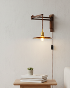 Vintage Maria Plug In Glass Wall Lamp — product view 25