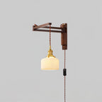 Vintage Maria Plug In Glass Wall Lamp — product view 30