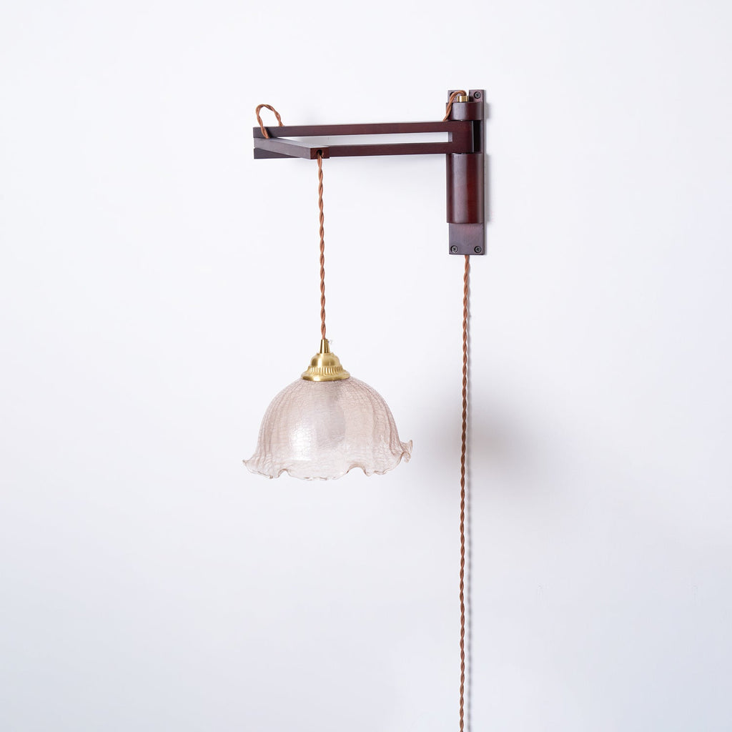 Vintage Maria Plug In Glass Wall Lamp — product view 38
