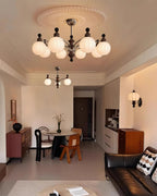 Viva Round Glass Chandelier — product view 3