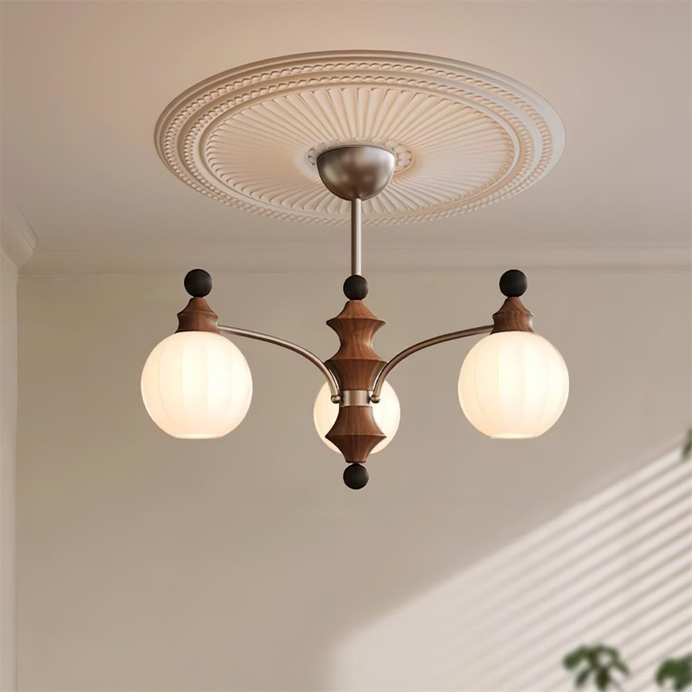 Viva Round Glass Chandelier — product view 10