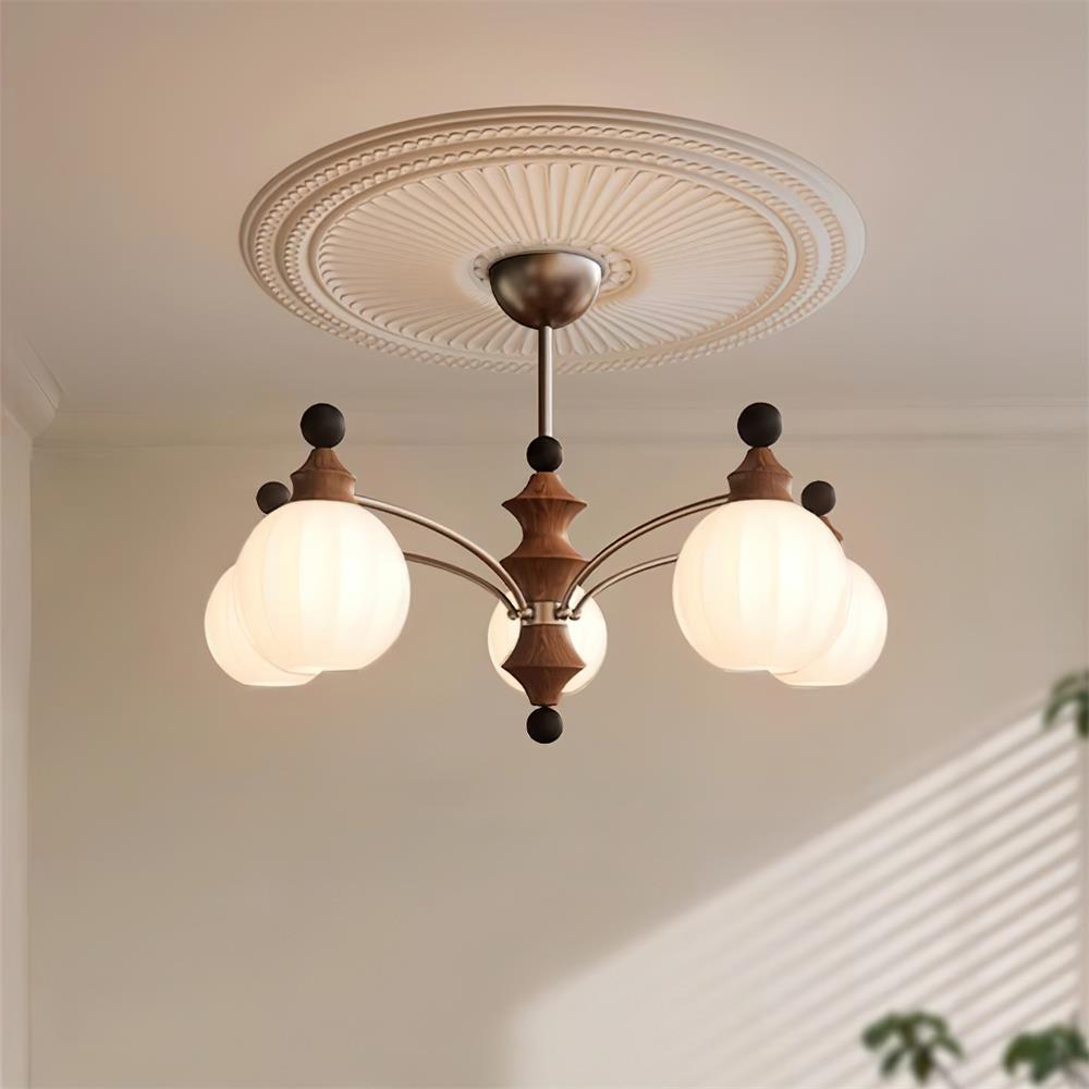 Viva Round Glass Chandelier — product view 11