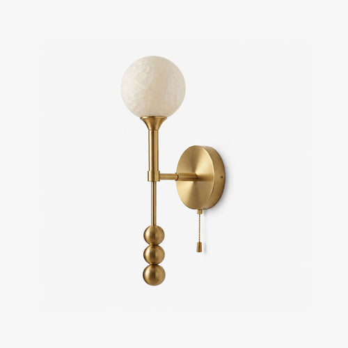 Abacus Alabaster Wall Sconce — product view 1