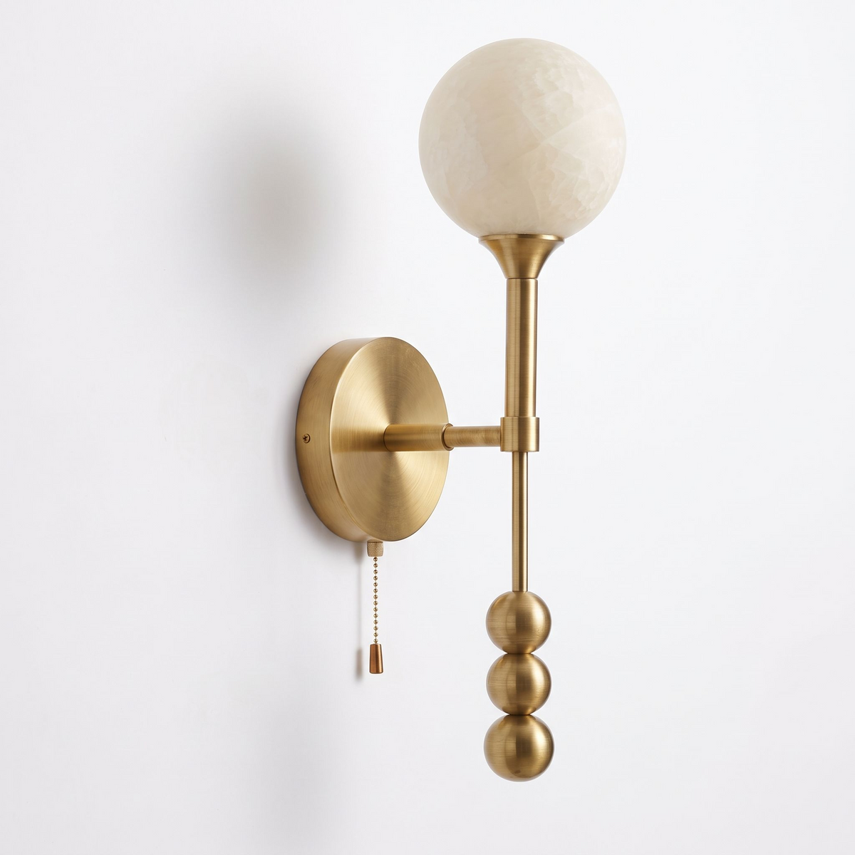Abacus Alabaster Wall Sconce — product view 8