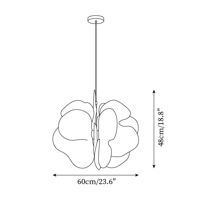 Bolide Metal Pendant Lamp — product view 5