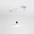 Manta Swing Arm Wood Pendant Light — product view 2
