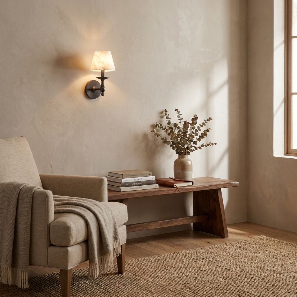 Ainsley Alabaster Wall Sconce – product view 12