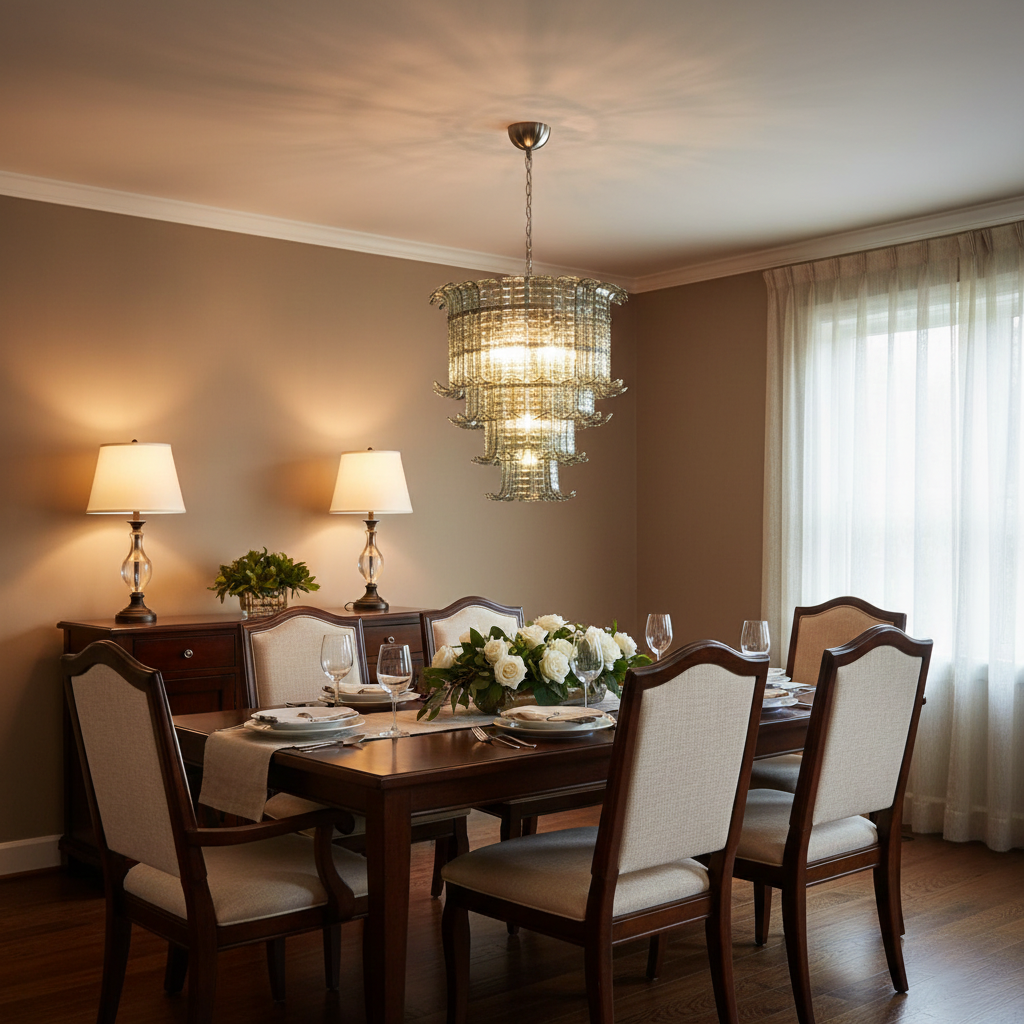 Brasher Murano Glass Chandelier — product view 13