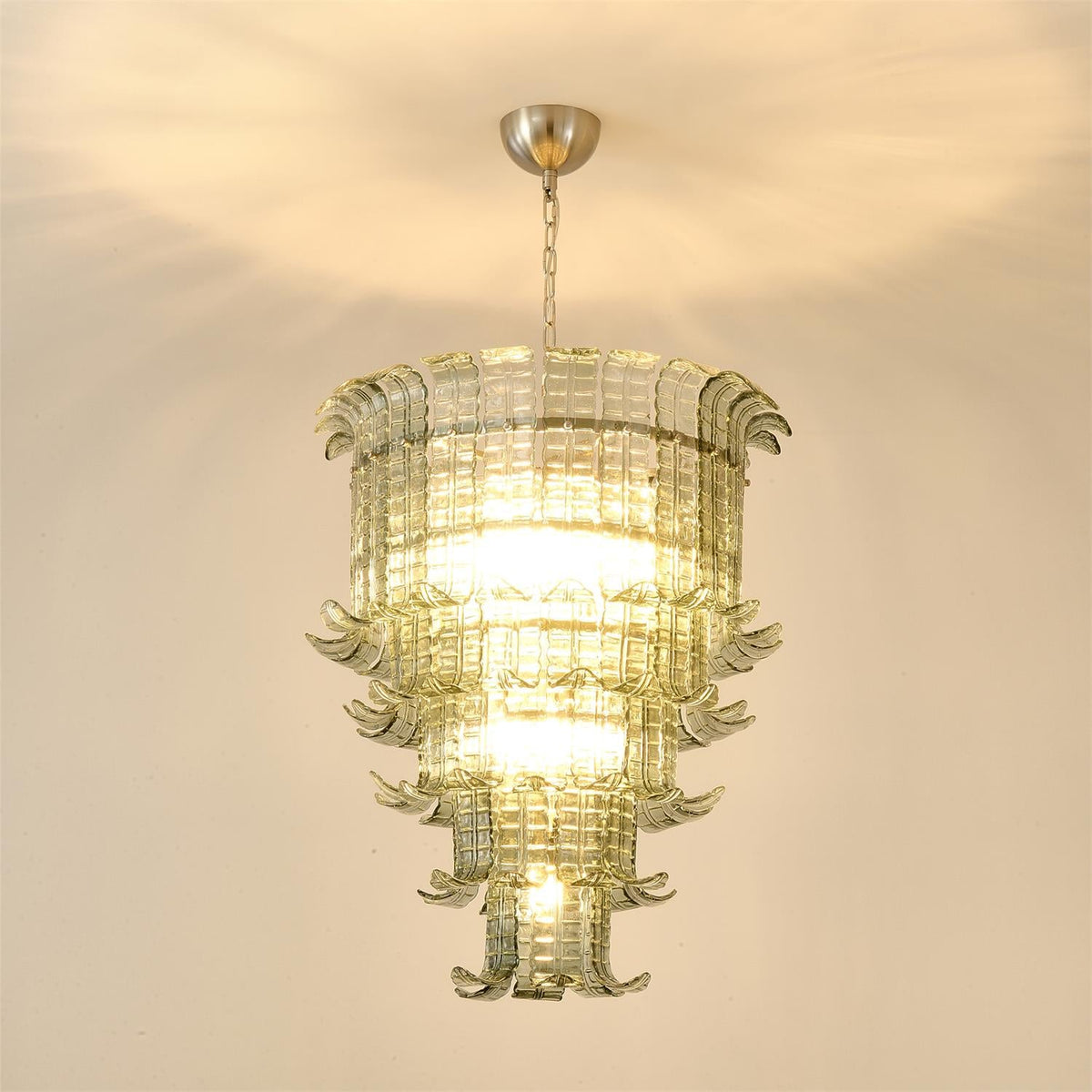 Brasher Murano Glass Chandelier — product view 14